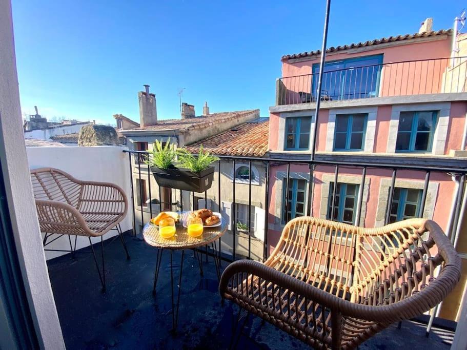 Centr'Halles #3 Terrasse Vue Cathedrale, Clim! Carcassonne Bagian luar foto